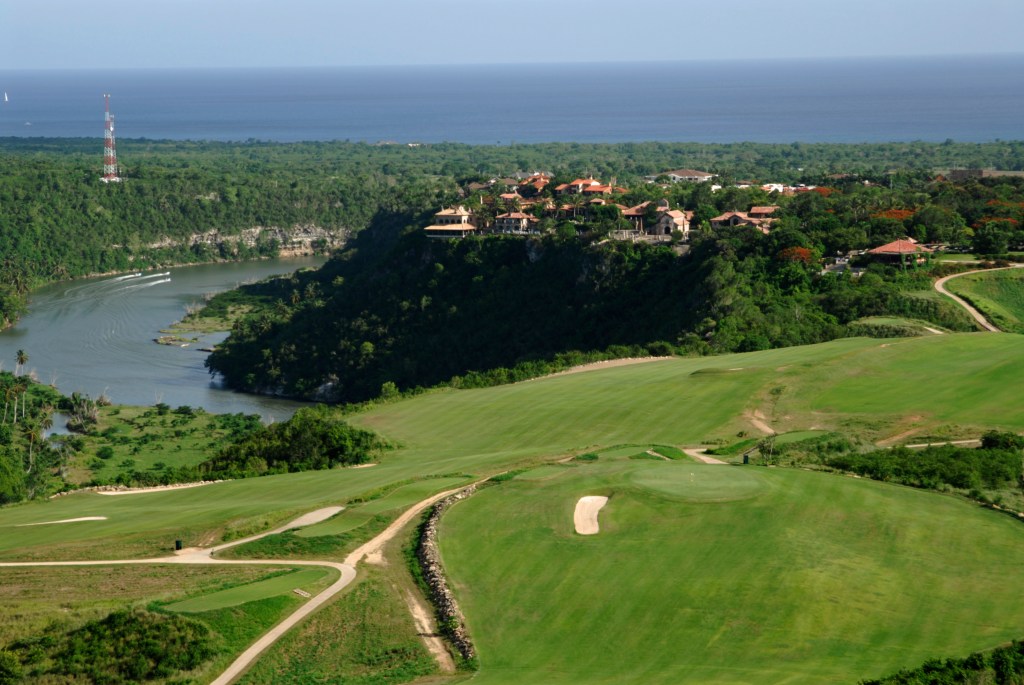 Dye Fore golfbane i Casa de Campo Resort på den Dominikanske Republik